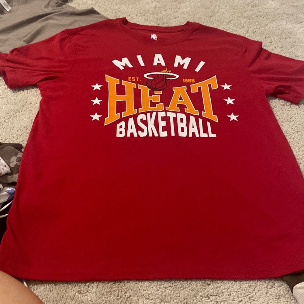 Miami Heat basketball shirt